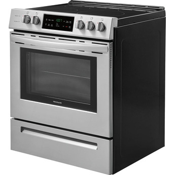 Frigidaire 30" Stainless Steel Electric Freestanding Smoothtop Range - ADA Compliant — thumbnail 4