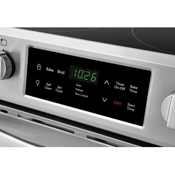 Frigidaire 30" Stainless Steel Electric Freestanding Smoothtop Range - ADA Compliant — thumbnail 5