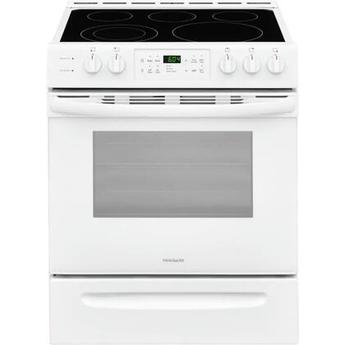 Frigidaire FFEH3054UW 30 Inch White Slide-in Electric Range