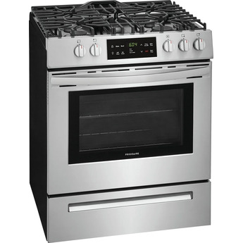 Frigidaire 30" Stainless Steel Natural Gas Freestanding Sealed Burner Range - ADA Compliant — thumbnail 10