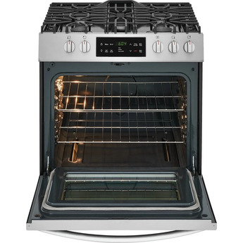 Frigidaire 30" Stainless Steel Natural Gas Freestanding Sealed Burner Range - ADA Compliant — thumbnail 16
