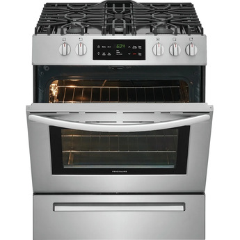 Frigidaire 30" Stainless Steel Natural Gas Freestanding Sealed Burner Range - ADA Compliant — thumbnail 17