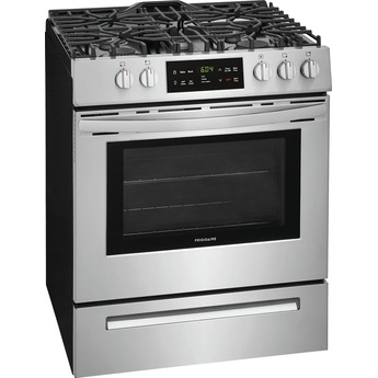 Frigidaire 30" Stainless Steel Natural Gas Freestanding Sealed Burner Range - ADA Compliant — thumbnail 21