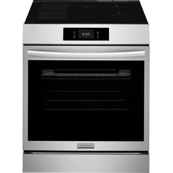 Frigidaire 30 Inch Slide-In Electric Range With Stone-Baked Pizza And 15+ Cooking Modes: Stainless Steel