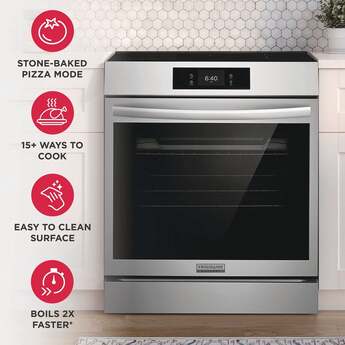 Frigidaire 30 Inch Slide-In Electric Range With Stone-Baked Pizza And 15+ Cooking Modes: Stainless Steel — thumbnail 35