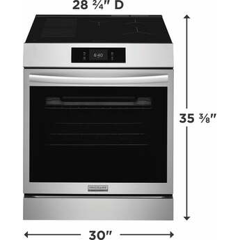Frigidaire 30 Inch Slide-In Electric Range With Stone-Baked Pizza And 15+ Cooking Modes: Stainless Steel — thumbnail 42