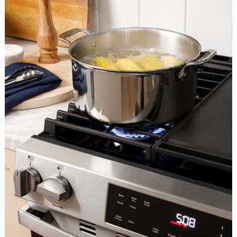 30 Inch Slide-In Gas Range with 5 Sealed Burners, 5.3 cu. ft. Oven Capacity, Power Boil™ Burner, Griddle, Storage Drawer, Express Preheat, Enhanced Shabbos Mode Built In, Self & Steam Clean, and ADA Compliant: Stainless Steel — thumbnail 23