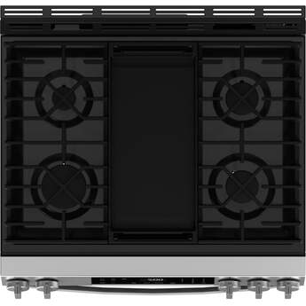 30 Inch Slide-In Gas Range with 5 Sealed Burners, 5.3 cu. ft. Oven Capacity, Power Boil™ Burner, Griddle, Storage Drawer, Express Preheat, Enhanced Shabbos Mode Built In, Self & Steam Clean, and ADA Compliant: Stainless Steel — thumbnail 28