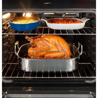 30 Inch Slide-In Gas Range with 5 Sealed Burners, 5.3 cu. ft. Oven Capacity, Power Boil™ Burner, Griddle, Storage Drawer, Express Preheat, Enhanced Shabbos Mode Built In, Self & Steam Clean, and ADA Compliant: Stainless Steel — thumbnail 36