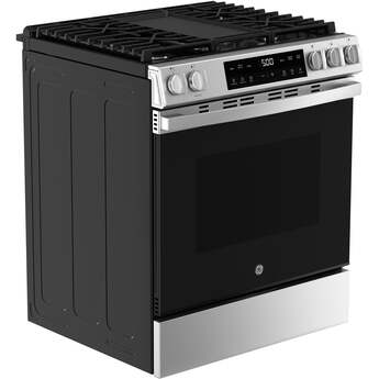 30 Inch Slide-In Gas Range with 5 Sealed Burners, 5.3 cu. ft. Oven Capacity, Power Boil™ Burner, Griddle, Storage Drawer, Express Preheat, Enhanced Shabbos Mode Built In, Steam Clean, and ADA Compliant: Stainless Steel — thumbnail 23