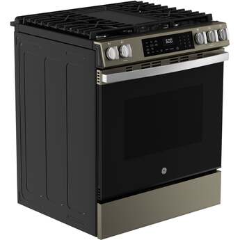 30" Slide-In Front-Control Convection Gas Range with No Preheat Air Fry and EasyWash™ Oven Tray: Slate With Stainless Handle — thumbnail 14