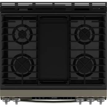30" Slide-In Front-Control Convection Gas Range with No Preheat Air Fry and EasyWash™ Oven Tray: Slate With Stainless Handle — thumbnail 16