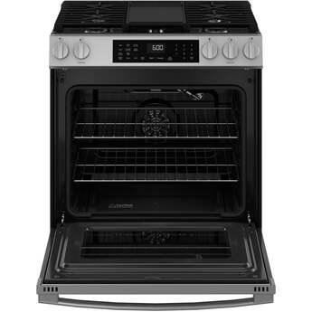30" Slide-In Front-Control Convection Gas Range with No Preheat Air Fry and EasyWash™ Oven Tray: Fingerprint Resistant Stainless — thumbnail 34