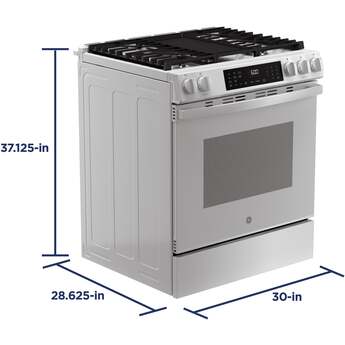 ADA Compliant Slide In Gas Range: White — thumbnail 4