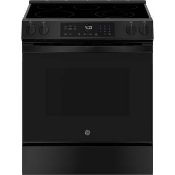 GE GRS500PVBB 30 Inch Slide-In Electric Range Black