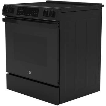 GE GRS500PVBB 30 Inch Slide-In Electric Range Black — thumbnail 3