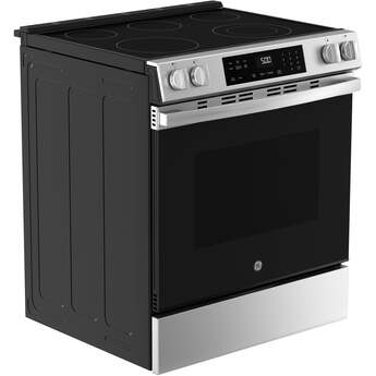 30 Inch Slide-In Electric Range with 5 Smoothtop Elements, 5.3 cu. ft. Oven Capacity, Power Boil™ Burner, Warming Zone, Storage Drawer, Enhanced Shabbos Mode Built In, Self & Steam Clean, and ADA Compliant: Stainless Steel — thumbnail 23
