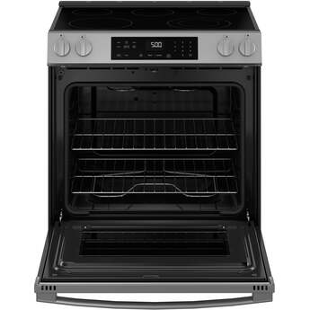 30 Inch Slide-In Electric Range with 5 Smoothtop Elements, 5.3 cu. ft. Oven Capacity, Power Boil™ Burner, Warming Zone, Storage Drawer, Enhanced Shabbos Mode Built In, Self & Steam Clean, and ADA Compliant: Stainless Steel — thumbnail 26