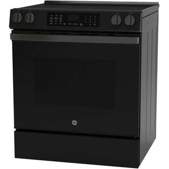 30 Inch Slide-In Electric Smart Range with 5 Smoothtop Elements, 5.3 cu. ft. Convection Oven, Power Boil™ Burner, Warming Zone, Storage Drawer, Sabbath Mode, Steam Clean, and ADA Compliant: Black Slate — thumbnail 15