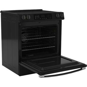 30 Inch Slide-In Electric Smart Range with 5 Smoothtop Elements, 5.3 cu. ft. Convection Oven, Power Boil™ Burner, Warming Zone, Storage Drawer, Sabbath Mode, Steam Clean, and ADA Compliant: Black Slate — thumbnail 24