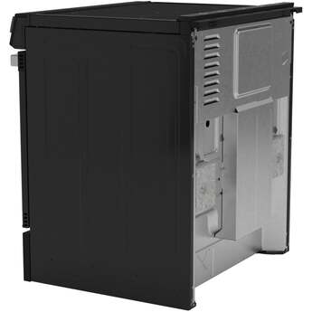 30 Inch Slide-In Electric Smart Range with 5 Smoothtop Elements, 5.3 cu. ft. Convection Oven, Power Boil™ Burner, Warming Zone, Storage Drawer, Sabbath Mode, Steam Clean, and ADA Compliant: Black Slate — thumbnail 30
