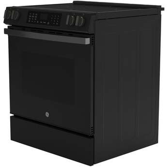30 Inch Slide-In Electric Smart Range with 5 Smoothtop Elements, 5.3 cu. ft. Convection Oven, Power Boil™ Burner, Warming Zone, Storage Drawer, Sabbath Mode, Steam Clean, and ADA Compliant: Black Slate — thumbnail 32