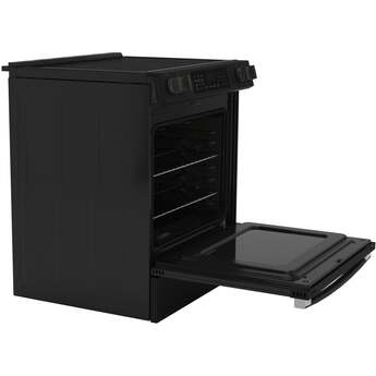 30 Inch Slide-In Electric Smart Range with 5 Smoothtop Elements, 5.3 cu. ft. Convection Oven, Power Boil™ Burner, Warming Zone, Storage Drawer, Sabbath Mode, Steam Clean, and ADA Compliant: Black Slate — thumbnail 37