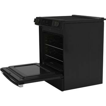 30 Inch Slide-In Electric Smart Range with 5 Smoothtop Elements, 5.3 cu. ft. Convection Oven, Power Boil™ Burner, Warming Zone, Storage Drawer, Sabbath Mode, Steam Clean, and ADA Compliant: Black Slate — thumbnail 8