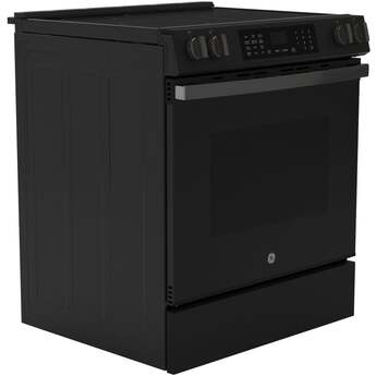 30 Inch Slide-In Electric Smart Range with 5 Smoothtop Elements, 5.3 cu. ft. Convection Oven, Power Boil™ Burner, Warming Zone, Storage Drawer, Sabbath Mode, Steam Clean, and ADA Compliant: Black Slate — thumbnail 9