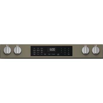30 Inch Slide-In Electric Smart Range with 5 Smoothtop Elements, 5.3 cu. ft. Convection Oven, Power Boil™ Burner, Warming Zone, Storage Drawer, Sabbath Mode, Steam Clean, and ADA Compliant: Slate With Stainless Handle — thumbnail 20