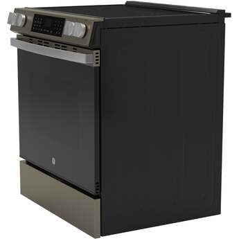 30 Inch Slide-In Electric Smart Range with 5 Smoothtop Elements, 5.3 cu. ft. Convection Oven, Power Boil™ Burner, Warming Zone, Storage Drawer, Sabbath Mode, Steam Clean, and ADA Compliant: Slate With Stainless Handle — thumbnail 22