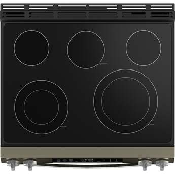 30 Inch Slide-In Electric Smart Range with 5 Smoothtop Elements, 5.3 cu. ft. Convection Oven, Power Boil™ Burner, Warming Zone, Storage Drawer, Sabbath Mode, Steam Clean, and ADA Compliant: Slate With Stainless Handle — thumbnail 32