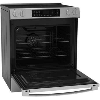 30 Inch Slide-In Electric Smart Range with 5 Smoothtop Elements, 5.3 cu. ft. Convection Oven, Power Boil™ Burner, Warming Zone, Storage Drawer, Sabbath Mode, Steam Clean, and ADA Compliant: Anti Fingerprint Stainless — thumbnail 11