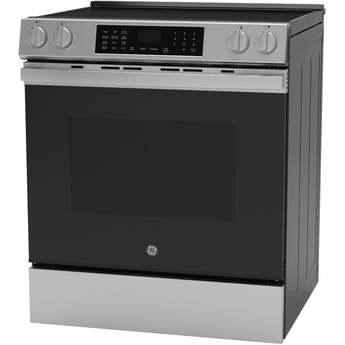 30 Inch Slide-In Electric Smart Range with 5 Smoothtop Elements, 5.3 cu. ft. Convection Oven, Power Boil™ Burner, Warming Zone, Storage Drawer, Sabbath Mode, Steam Clean, and ADA Compliant: Anti Fingerprint Stainless — thumbnail 12