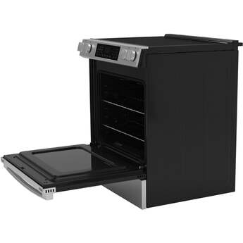 30 Inch Slide-In Electric Smart Range with 5 Smoothtop Elements, 5.3 cu. ft. Convection Oven, Power Boil™ Burner, Warming Zone, Storage Drawer, Sabbath Mode, Steam Clean, and ADA Compliant: Anti Fingerprint Stainless — thumbnail 41