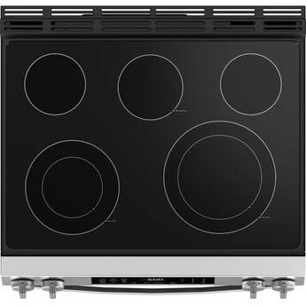 30 Inch Slide-In Electric Smart Range with 5 Smoothtop Elements, 5.3 cu. ft. Convection Oven, Power Boil™ Burner, Warming Zone, Storage Drawer, Sabbath Mode, Steam Clean, and ADA Compliant: Anti Fingerprint Stainless — thumbnail 42