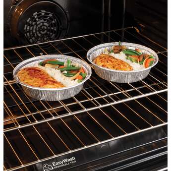 30 Inch Slide-In Electric Smart Range with 5 Smoothtop Elements, 5.3 cu. ft. Convection Oven, Power Boil™ Burner, Warming Zone, Storage Drawer, Sabbath Mode, Steam Clean, and ADA Compliant: Anti Fingerprint Stainless — thumbnail 44
