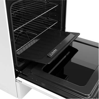 30 Inch Slide-In Electric Smart Range with 5 Smoothtop Elements, 5.3 cu. ft. Convection Oven, Power Boil™ Burner, Warming Zone, Storage Drawer, Sabbath Mode, Steam Clean, and ADA Compliant: White — thumbnail 8
