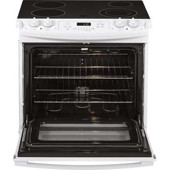 30 Inch Drop In Electric Range: White on White or True White — thumbnail 6