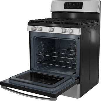 GE 30 Inch Freestanding Convection Oven With Self Cleaning: Stainless Steel — thumbnail 12