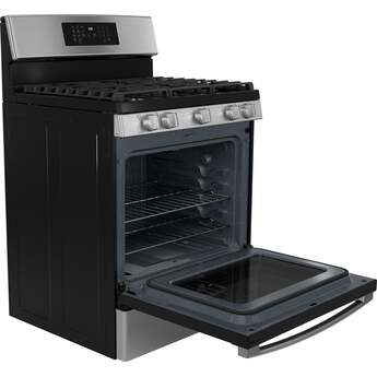 GE 30 Inch Freestanding Convection Oven With Self Cleaning: Stainless Steel — thumbnail 30