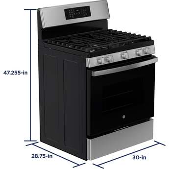 GE 30 Inch Freestanding Convection Oven With Self Cleaning: Stainless Steel — thumbnail 39