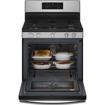 GE 30 Inch Freestanding Convection Oven With Self Cleaning: Stainless Steel — thumbnail 42