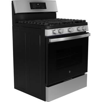 GE 30 Inch Freestanding Convection Oven With Self Cleaning: Stainless Steel — thumbnail 7