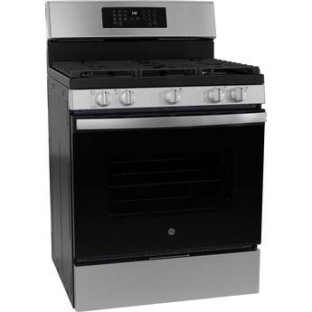GE 30 Inch Freestanding Convection Oven With Self Cleaning: Stainless Steel — thumbnail 9
