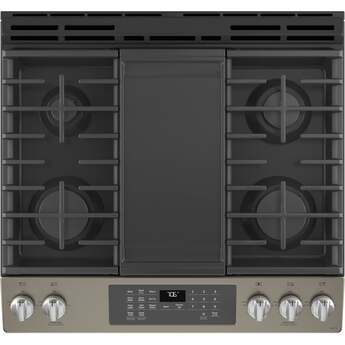 GE JGS760EPES 30 Inch Slate Slide-in Gas Convection Range — thumbnail 12