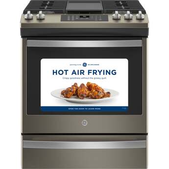 GE JGS760EPES 30 Inch Slate Slide-in Gas Convection Range — thumbnail 13