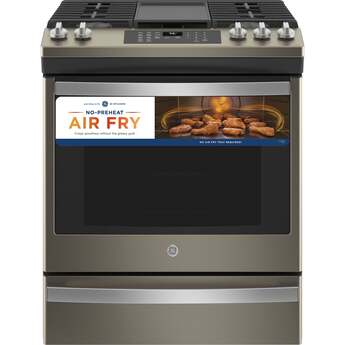 GE JGS760EPES 30 Inch Slate Slide-in Gas Convection Range — thumbnail 7