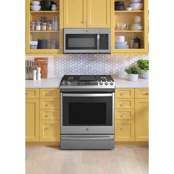 GE JGS760SPSS 30 Inch Stainless Steel Slide-in Gas Convection Range — thumbnail 13