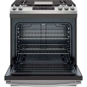 GE 30" Stainless Steel Gas Slide-In Sealed Burner Range — thumbnail 10